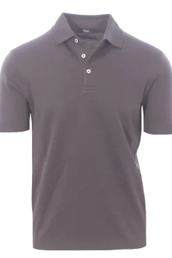 polo in cotone bordi continui