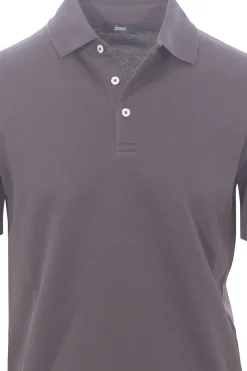 polo in cotone bordi continui