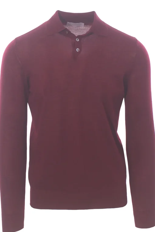 polo in merino luxury