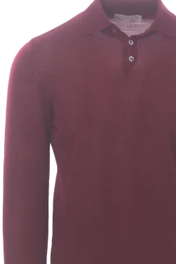 polo in merino luxury