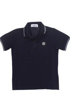 Polo manica corta in cotone stretch