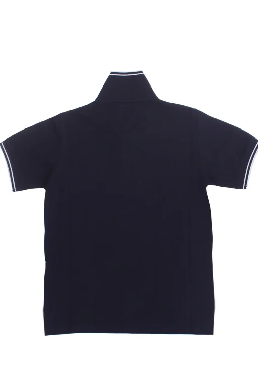 Polo manica corta in cotone stretch