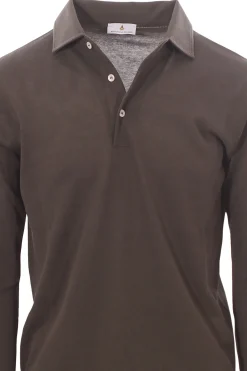 polo paramontura in cotone