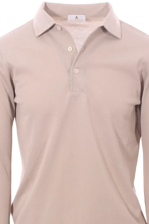 polo paramontura in cotone