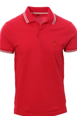 Polo people collo in maglia nido d'ape