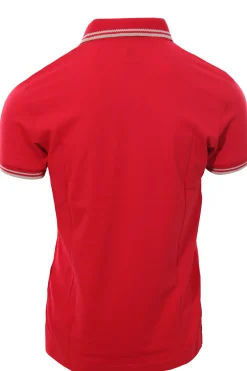 Polo people collo in maglia nido d'ape