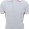 polo skipper cotone con contrasti