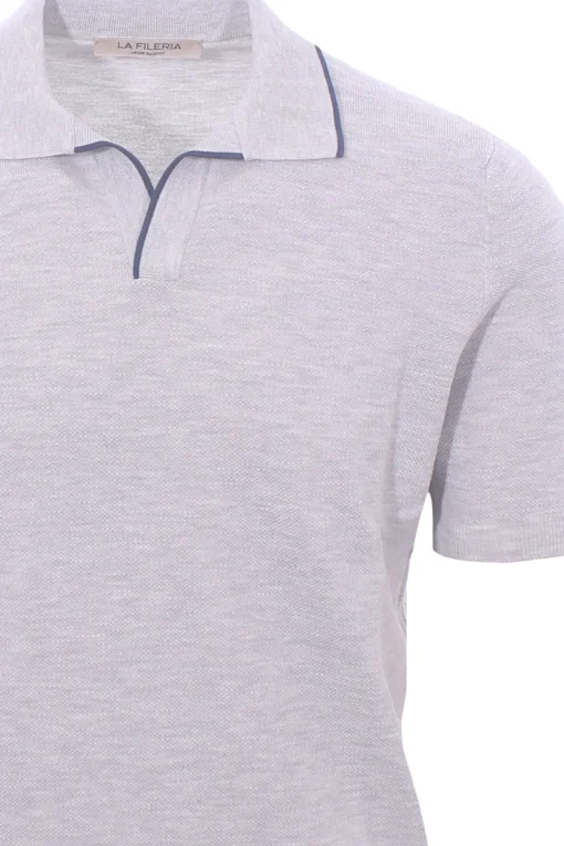 polo skipper cotone grana riso