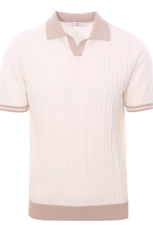 polo skipper treccia bicolor