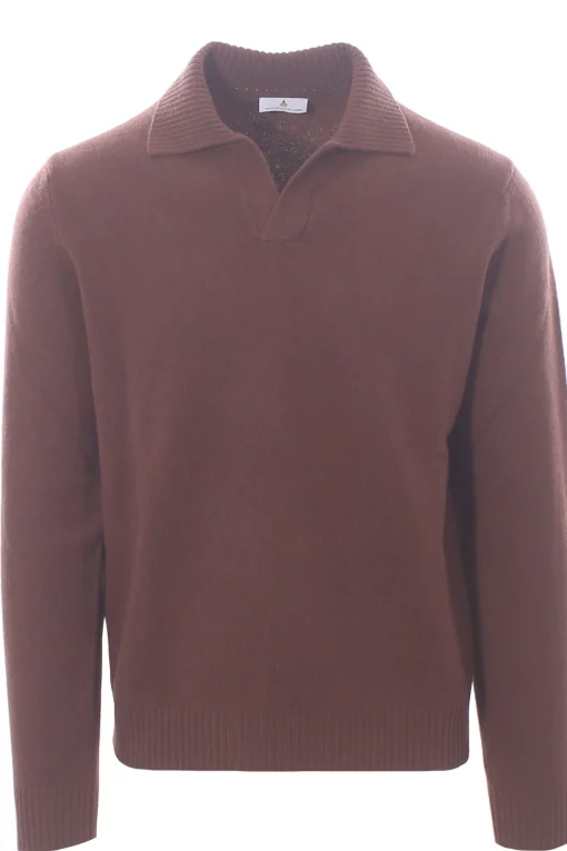 polo vela in lana e cashmere