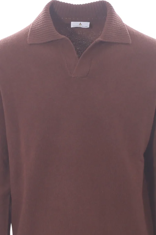 polo vela in lana e cashmere