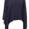 Poncho in seta