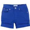 Short cinque tasche in denim colour