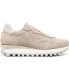 sneakers in camoscio traforata