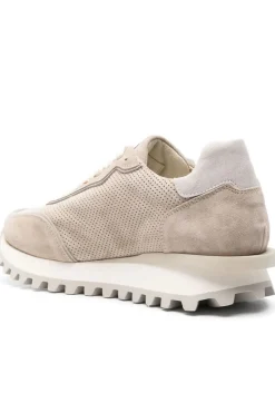 sneakers in camoscio traforata