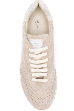 sneakers in camoscio traforata