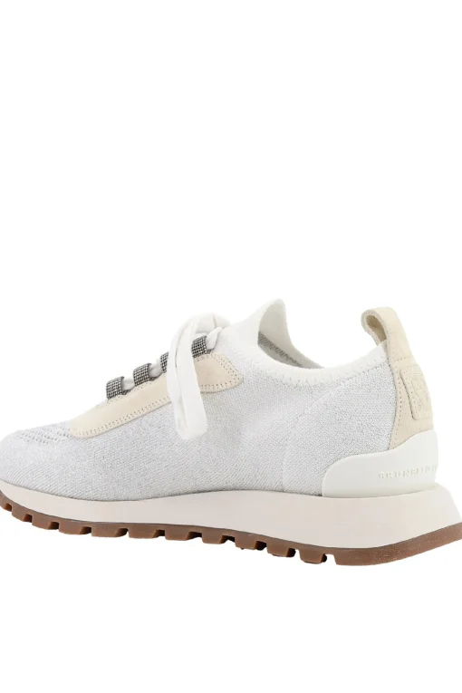 Sneakers in maglia di cotone sparling