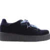 Sneakers in velluto
