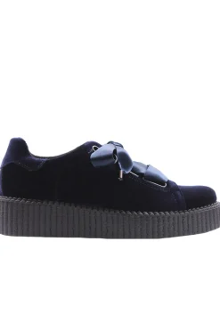 Sneakers in velluto