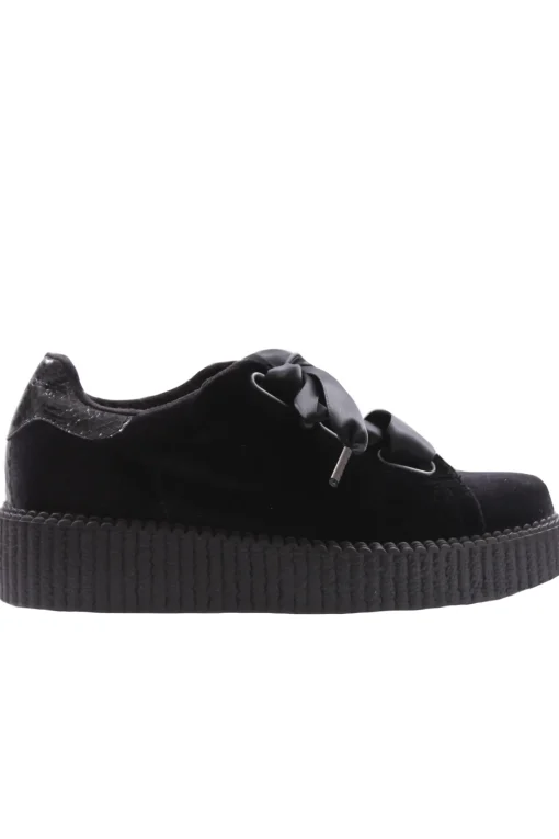 Sneakers in velluto