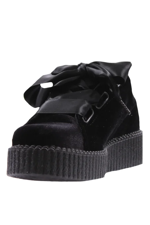 Sneakers in velluto