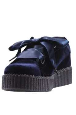 Sneakers in velluto