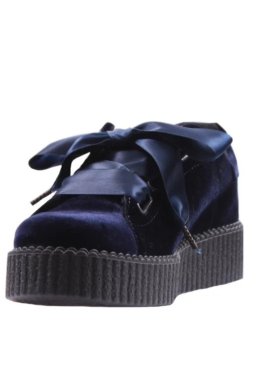 Sneakers in velluto
