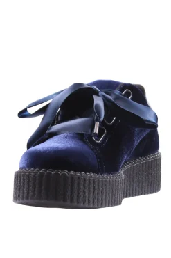 Sneakers in velluto