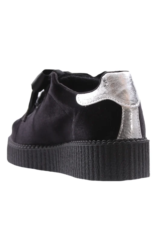 Sneakers in velluto