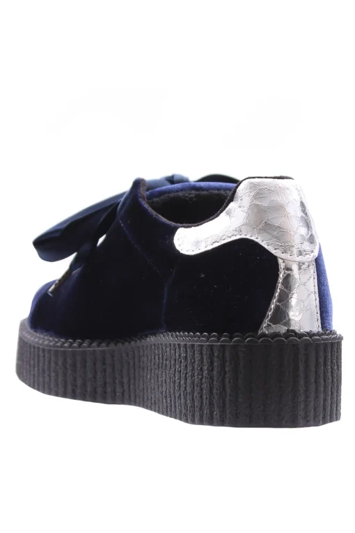 Sneakers in velluto