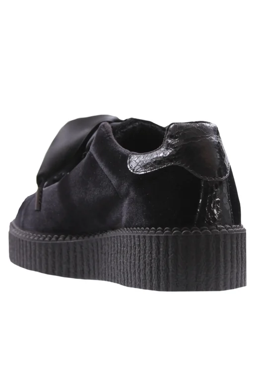 Sneakers in velluto