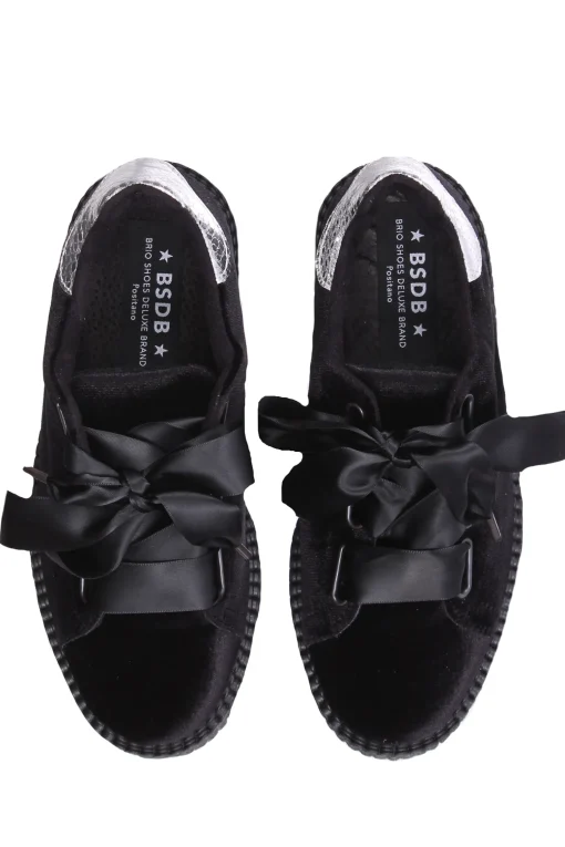 Sneakers in velluto