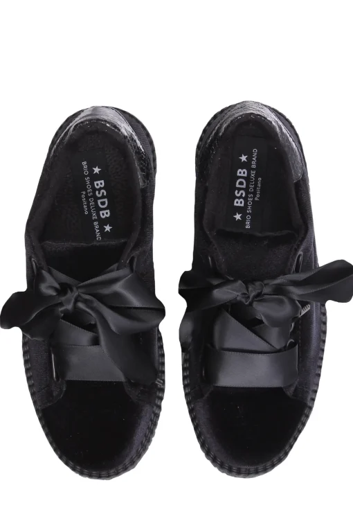Sneakers in velluto