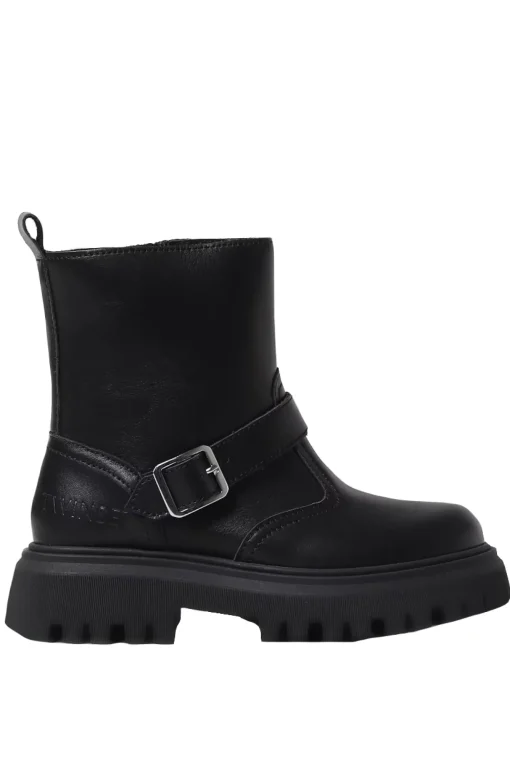 stivaletto in pelle