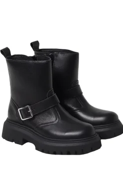 stivaletto in pelle