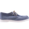 stringata vaschetta in suede