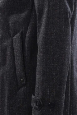 Trech in lana effetto tweed