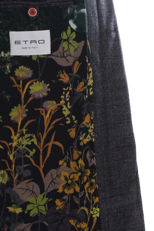 Trech in lana effetto tweed