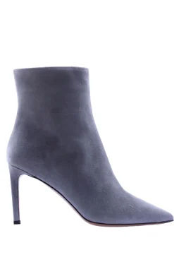 Tronchetto in suede con lacci