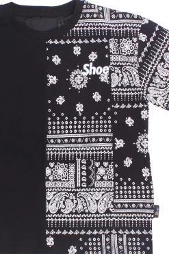 T-shirt bicolore in cotone