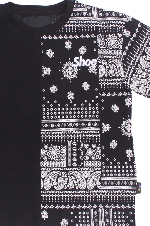 T-shirt bicolore in cotone