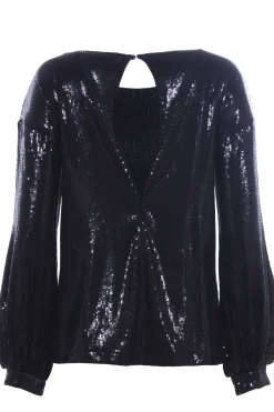 T-shirt con paillettes