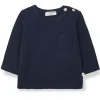t-shirt girocollo con taschino