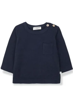 t-shirt girocollo con taschino