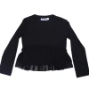 T-shirt girocollo in cotone