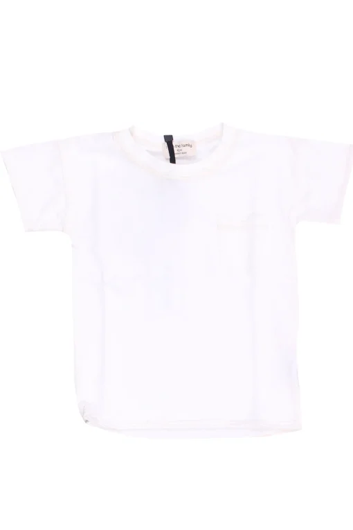 T-shirt girocollo in cotone