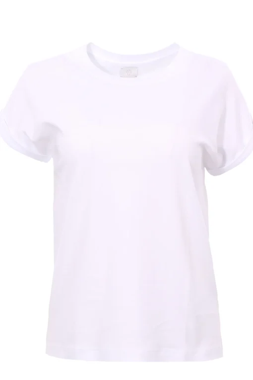 T-shirt girocollo in cotone