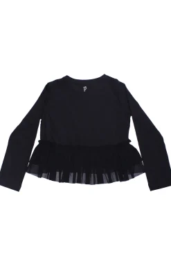T-shirt girocollo in cotone