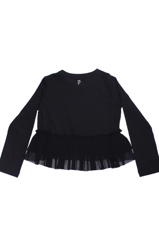 T-shirt girocollo in cotone