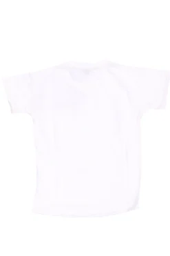 T-shirt girocollo in cotone